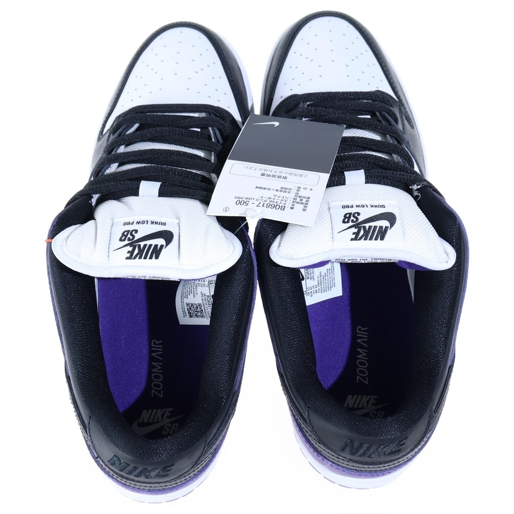 NIKE SB(ナイキエスビー) DUNK LOW PRO COURT PURPLE ローカットスニーカー US11/29.0cm BQ6817-500 パープル