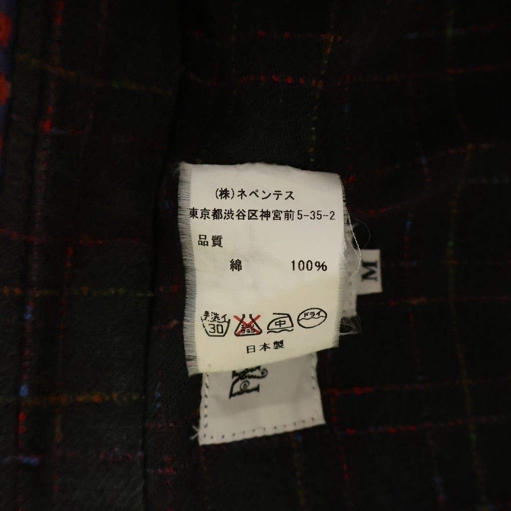 NEPENTHES by 凡(ネペンテスバイボン) Patch Work Long Shirts パッチワーク クレイジーパターン 長袖シャツ マルチカラー