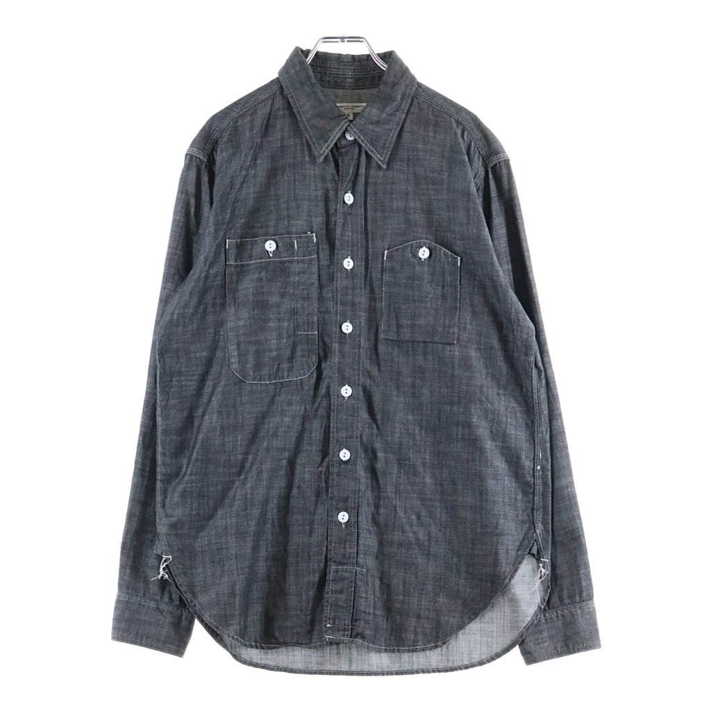 Engineered Garments(エンジニアド ガーメンツ) 24SS Work Shirts ワークシャツ 胸ポケット コットン グレー