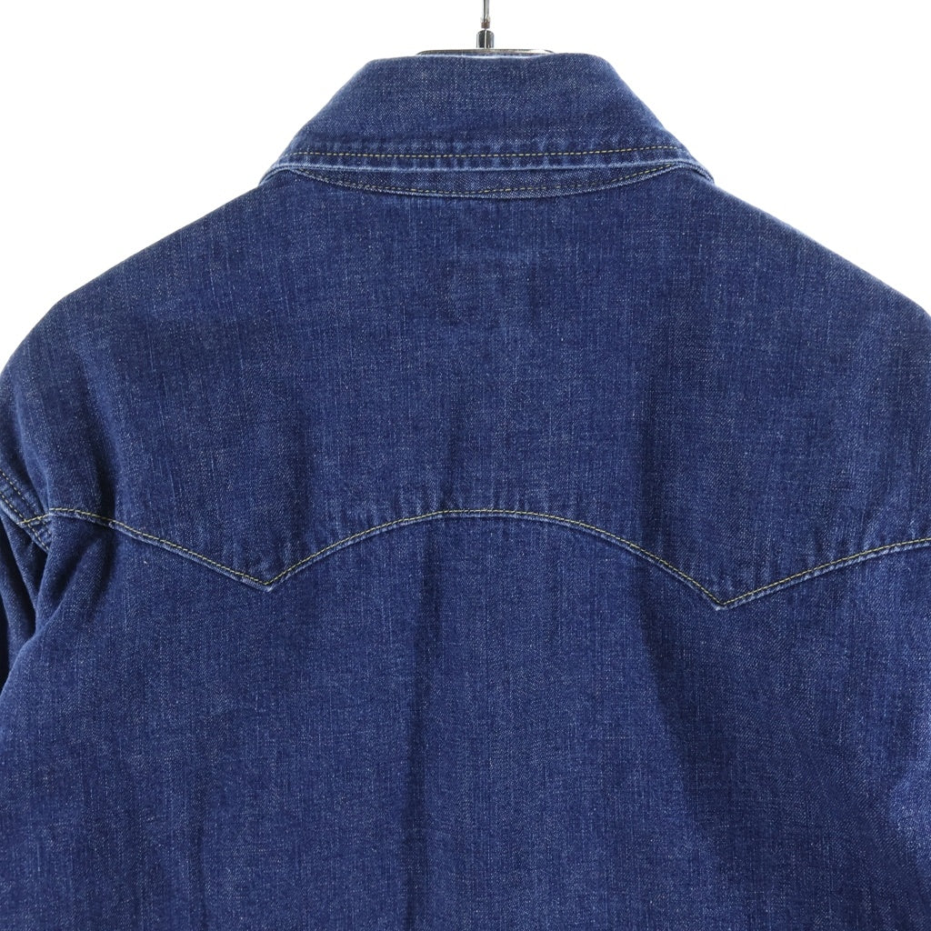NEPENTHES(ネペンテス) HOGGS DENIM SHIRT ホッグス デニムシャツ 長袖シャツ コットン インディゴ