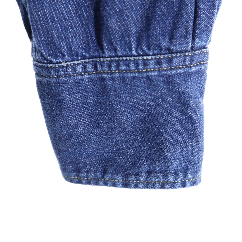 NEPENTHES(ネペンテス) HOGGS DENIM SHIRT ホッグス デニムシャツ 長袖シャツ コットン インディゴ