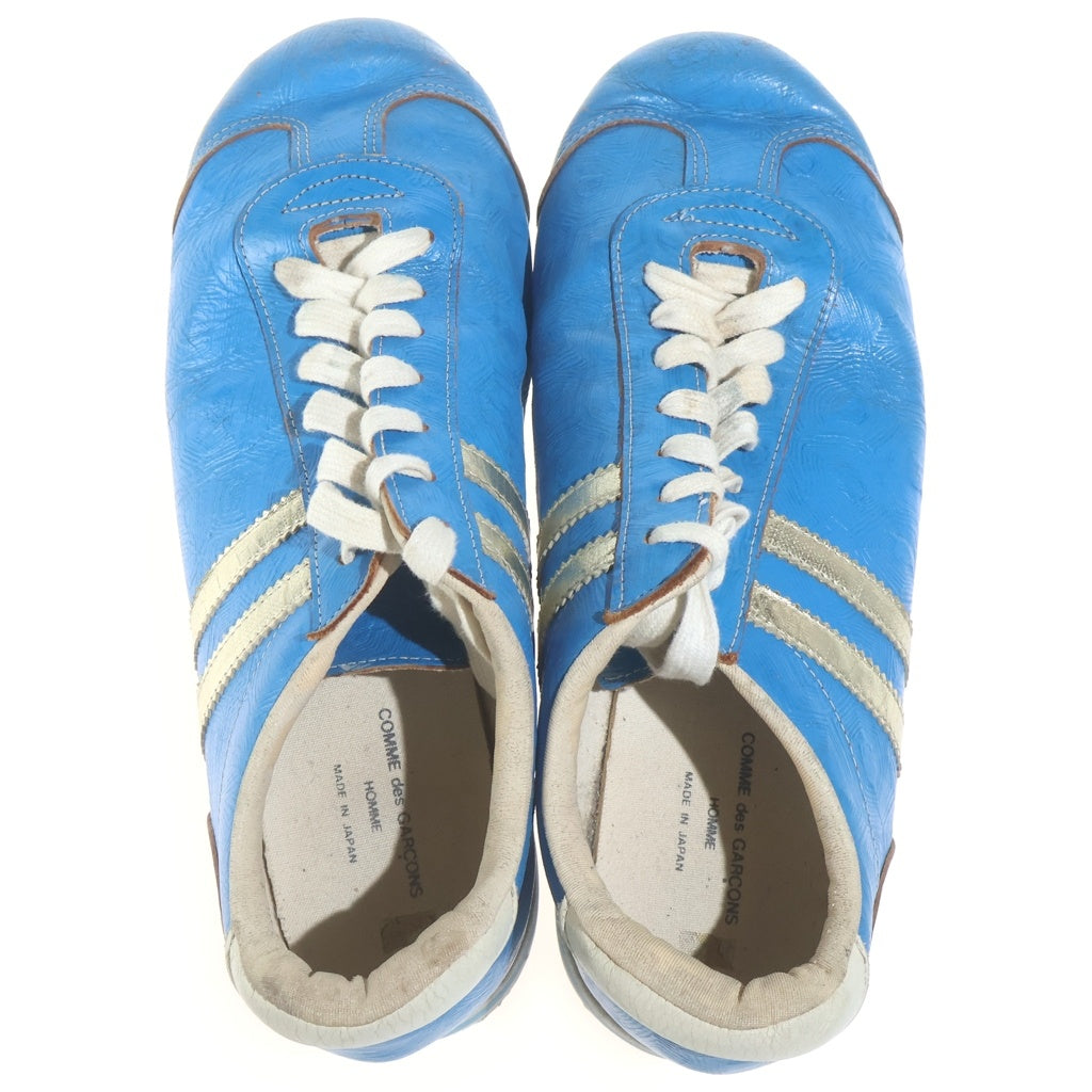 COMME des GARCONS(コムデギャルソン) Leather Sneaker ローカットレザースニーカー アーカイブ サイドライン ブルー