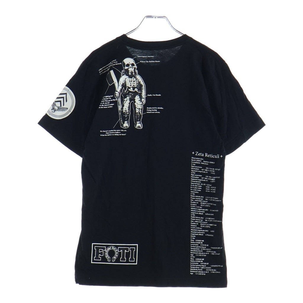 CHROME HEARTS(クロムハーツ) JOE FOTI LIMITED EXHIBITION GRAPHIC TEE ジョーフォティ リミテッド エキシビジョン スカルプリント 半袖Tシャツ カットソー ブラック