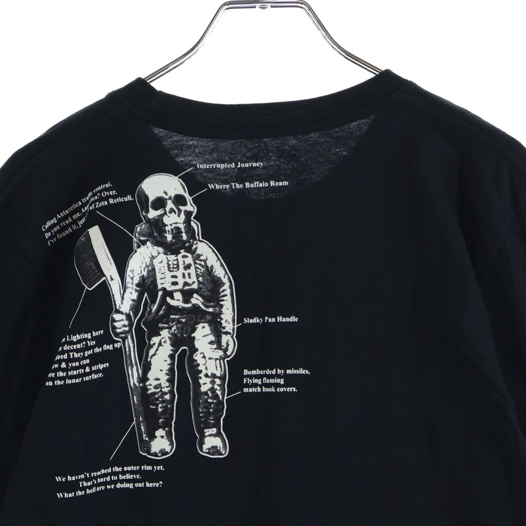 CHROME HEARTS(クロムハーツ) JOE FOTI LIMITED EXHIBITION GRAPHIC TEE ジョーフォティ リミテッド エキシビジョン スカルプリント 半袖Tシャツ カットソー ブラック