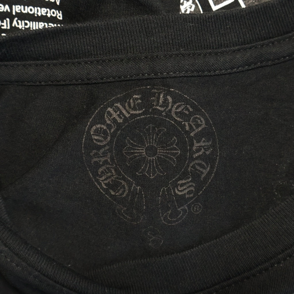CHROME HEARTS(クロムハーツ) JOE FOTI LIMITED EXHIBITION GRAPHIC TEE ジョーフォティ リミテッド エキシビジョン スカルプリント 半袖Tシャツ カットソー ブラック