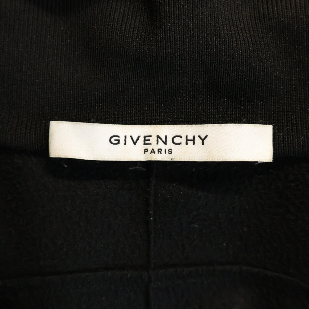 GIVENCHY(ジバンシィ) アームロゴデザイン ダブルポケット ジップアップ トラックジャケット ブラック BM702W300B