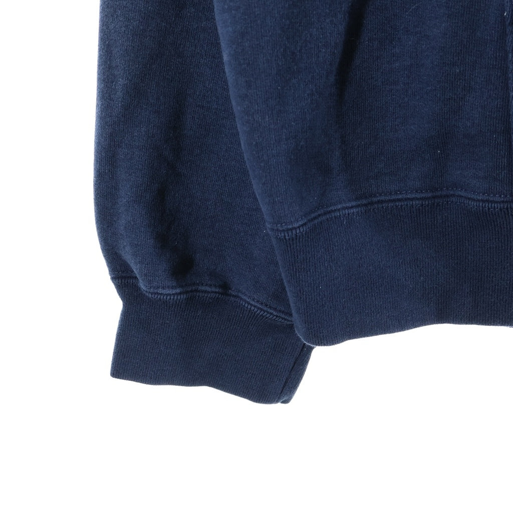 SUPREME(シュプリーム) 25AW Washed Old English Hooded Sweatshirt ウォッシュド オールドイングリッシュ フーデッドスウェットシャツ プルオーバーパーカー ネイビー