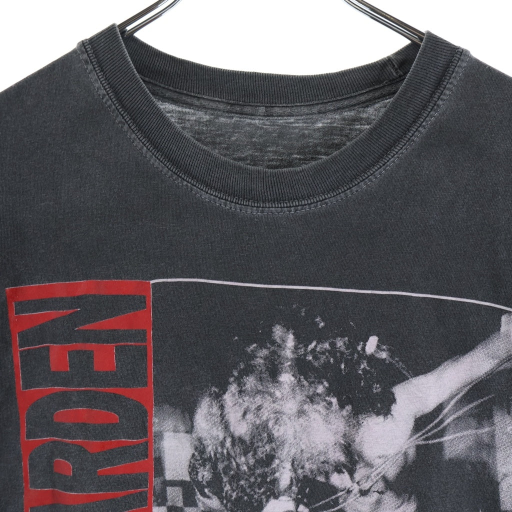 VINTAGE(ヴィンテージ) 90S VINTAGE Louder Than Love 両面プリント半袖Tシャツ カットソー ブラック