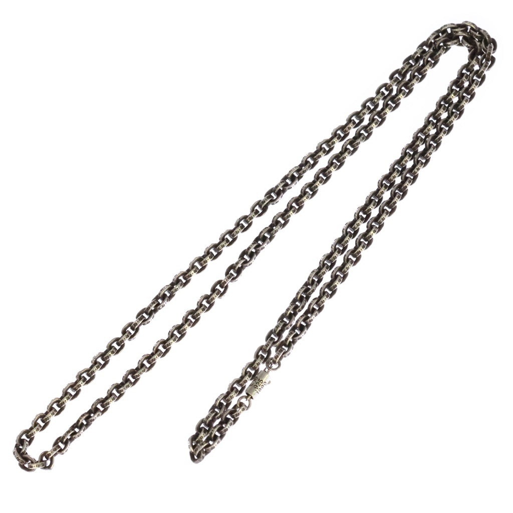 CHROME HEARTS(クロムハーツ) PAPER CHAIN 30 ペーパーチェーン30inch シルバーネックレス レディース