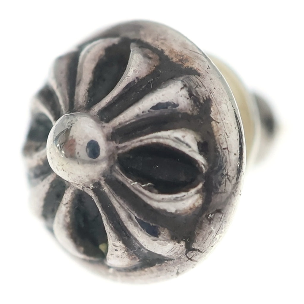 CHROME HEARTS(クロムハーツ) STUD CRSBLL クロスボールスタッドピアス シルバー BCA110