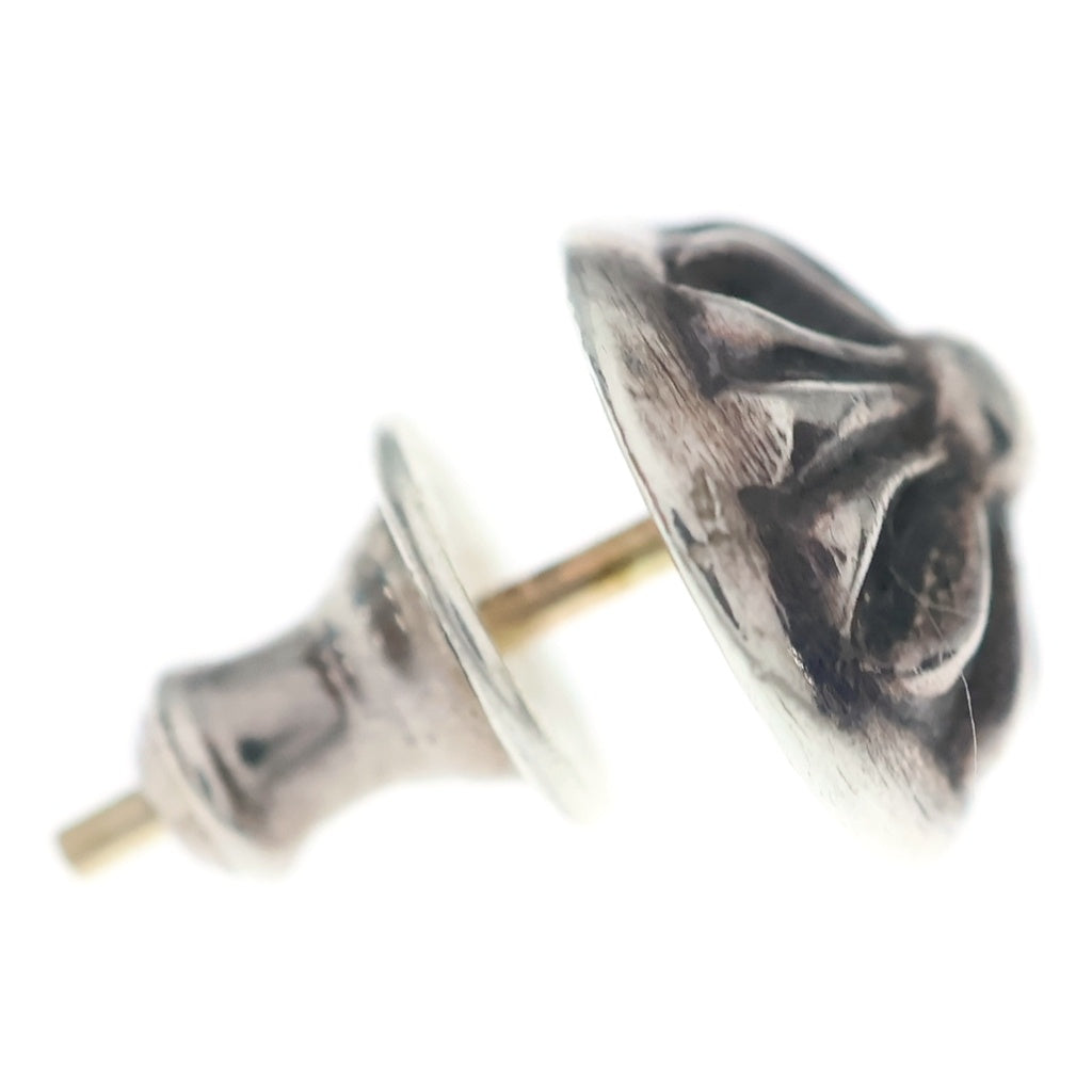 CHROME HEARTS(クロムハーツ) STUD CRSBLL クロスボールスタッドピアス シルバー BCA110
