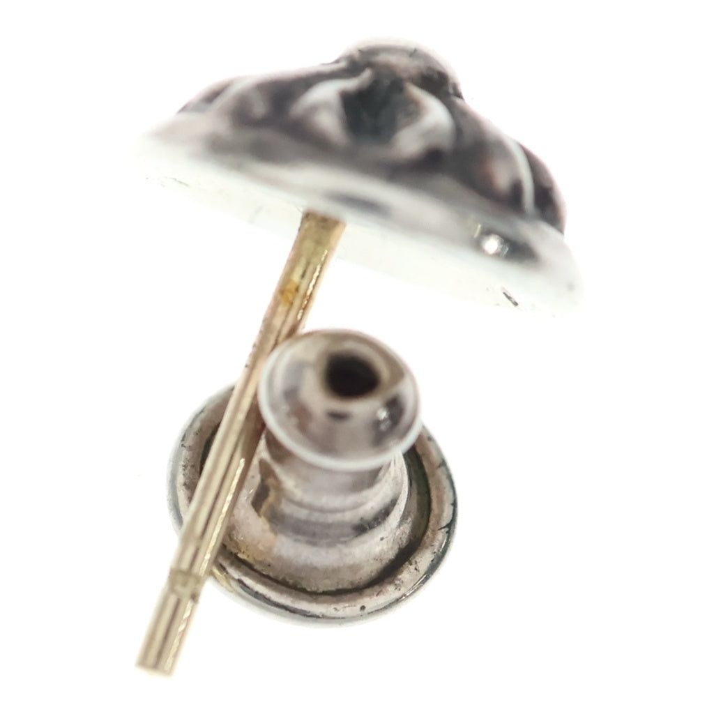 CHROME HEARTS(クロムハーツ) STUD CRSBLL クロスボールスタッドピアス シルバー BCA110