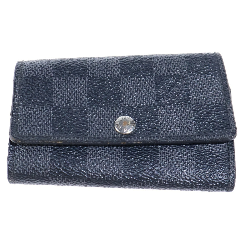 LOUIS VUITTON(ルイヴィトン) ミュルティクレ6 ダミエ・グラフィット 6連キーケース ブラック N62662