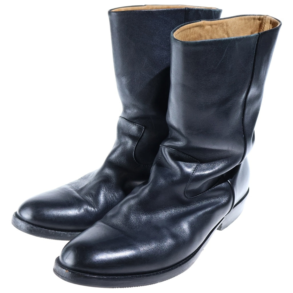 Maison Margiela(メゾンマルジェラ) 07AW Leather Boots レザーブーツ 本人期 ブラック