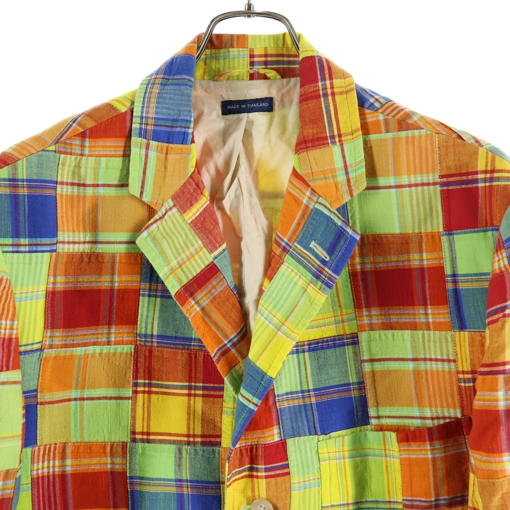 POLO RALPH LAUREN(ポロラルフローレン) Tailored Jacket テーラードジャケット パッチワーク コットン マルチカラー