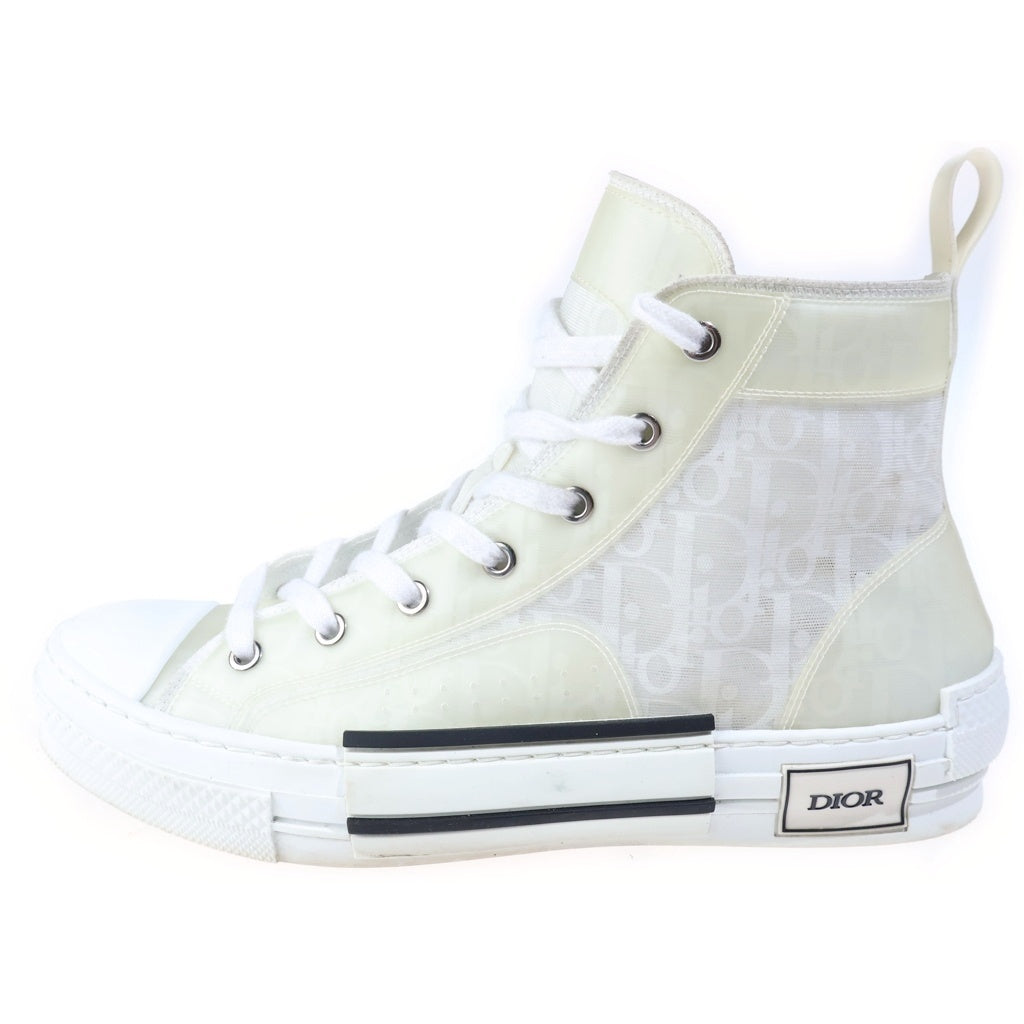 DIOR(ディオール) B23 ハイトップスニーカー ホワイト 3SH118YN7