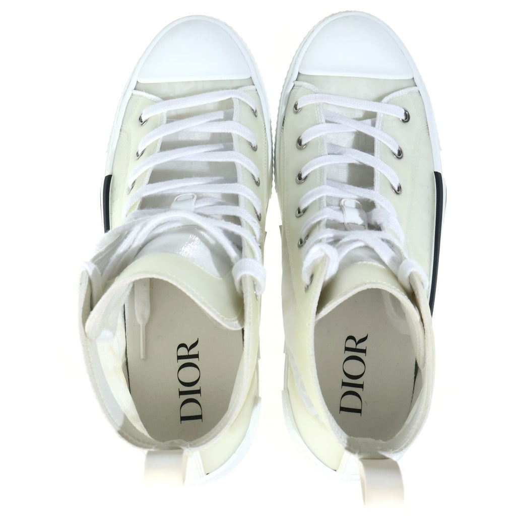 DIOR(ディオール) B23 ハイトップスニーカー ホワイト 3SH118YN7
