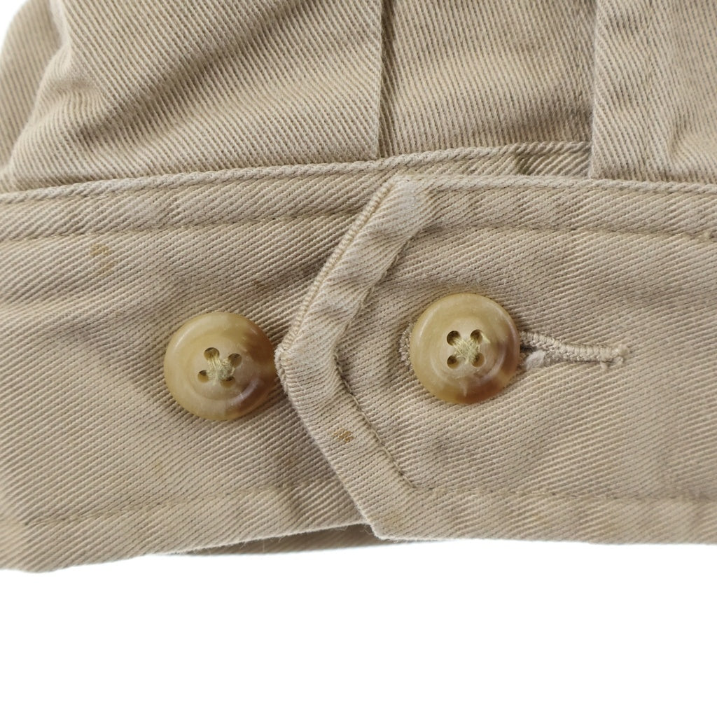 POLO RALPH LAUREN(ポロラルフローレン) ポニー刺繍ロゴ ジップアップジャケット スイングトップ ベージュ H05