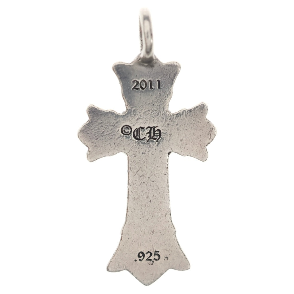 CHROME HEARTS(クロムハーツ) DBL CH CRS ダブルCHクロスチャーム ペンダントトップ シルバー BCA248