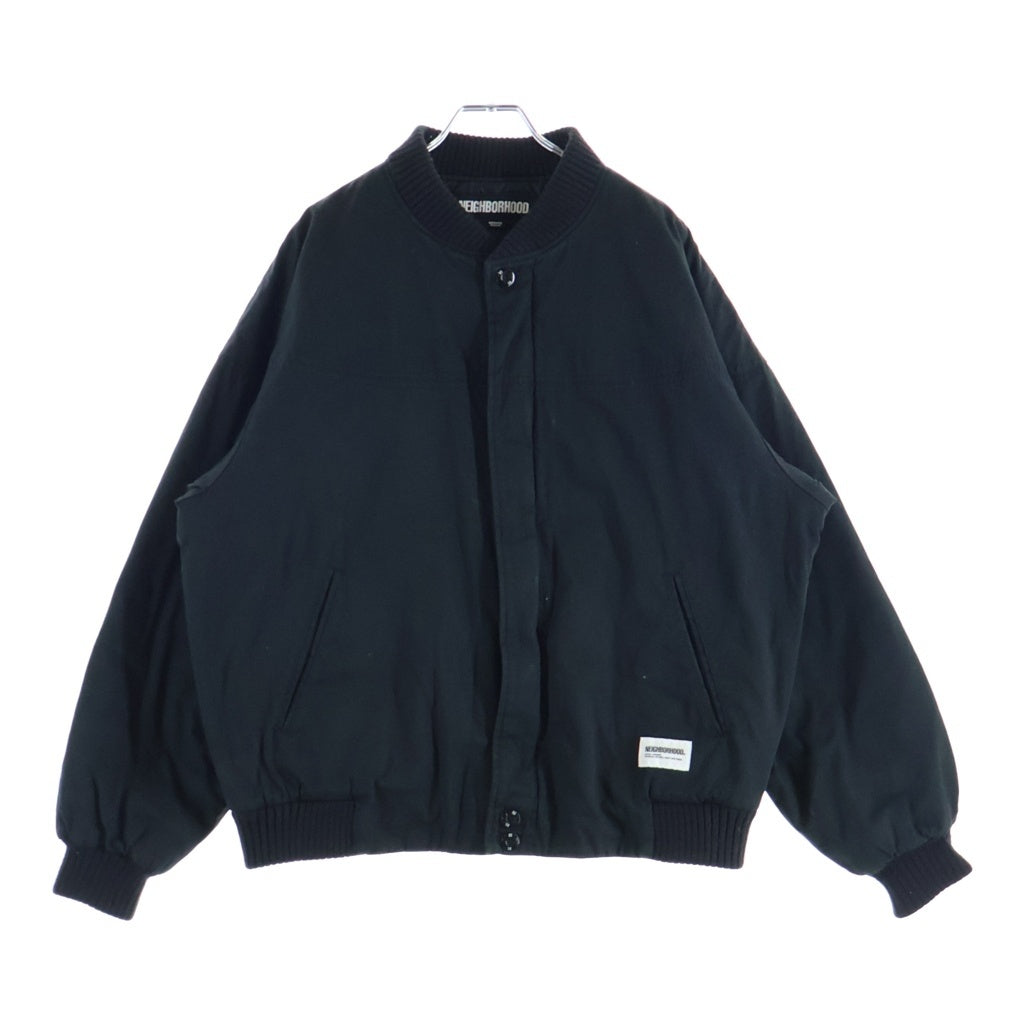 NEIGHBORHOOD(ネイバーフッド) 23AW 中綿キルティングジャケット ブルゾン ブラック 232SPNH-JKM01