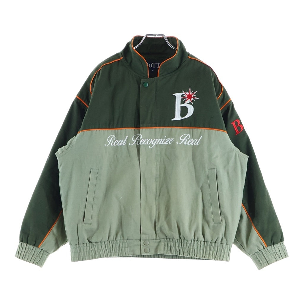 BoTT(ボット) 22AW COTTON RACING JACKET コットンレーシングジャケット ブルゾン ブラウン 223BoTT04