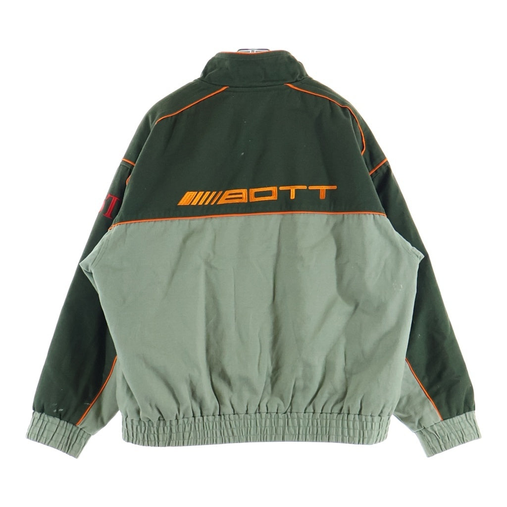 BoTT(ボット) 22AW COTTON RACING JACKET コットンレーシングジャケット ブルゾン ブラウン 223BoTT04