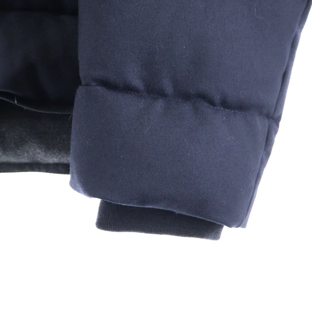 MONCLER(モンクレール) BERNIER GIUBBOTTO DOWN JACKET ベルニエ ファー付きダウンジャケット ネイビー A20914188025 54272