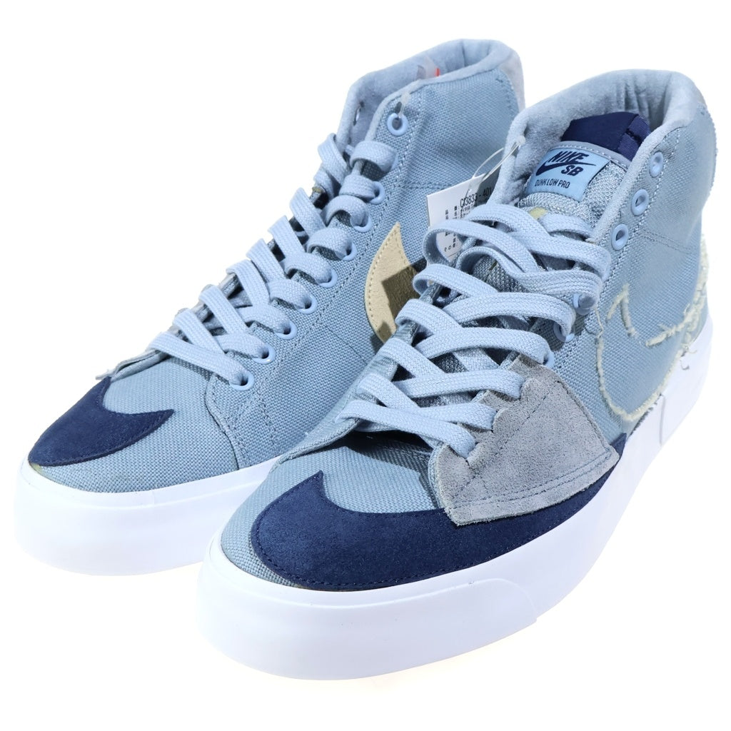 NIKE(ナイキ) SB Blazer Mid Edge CI3833-401 ブレーザー ミッド エッジ ミドルカットスニーカー ブルー US12/30cm