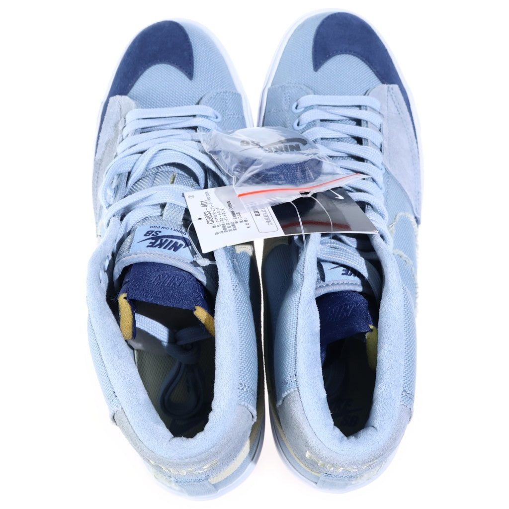 NIKE(ナイキ) SB Blazer Mid Edge CI3833-401 ブレーザー ミッド エッジ ミドルカットスニーカー ブルー US12/30cm