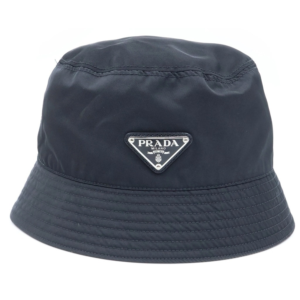 PRADA(プラダ) RE-NYLON リナイロン バケットハット 帽子 ブラック 23660 2HC137