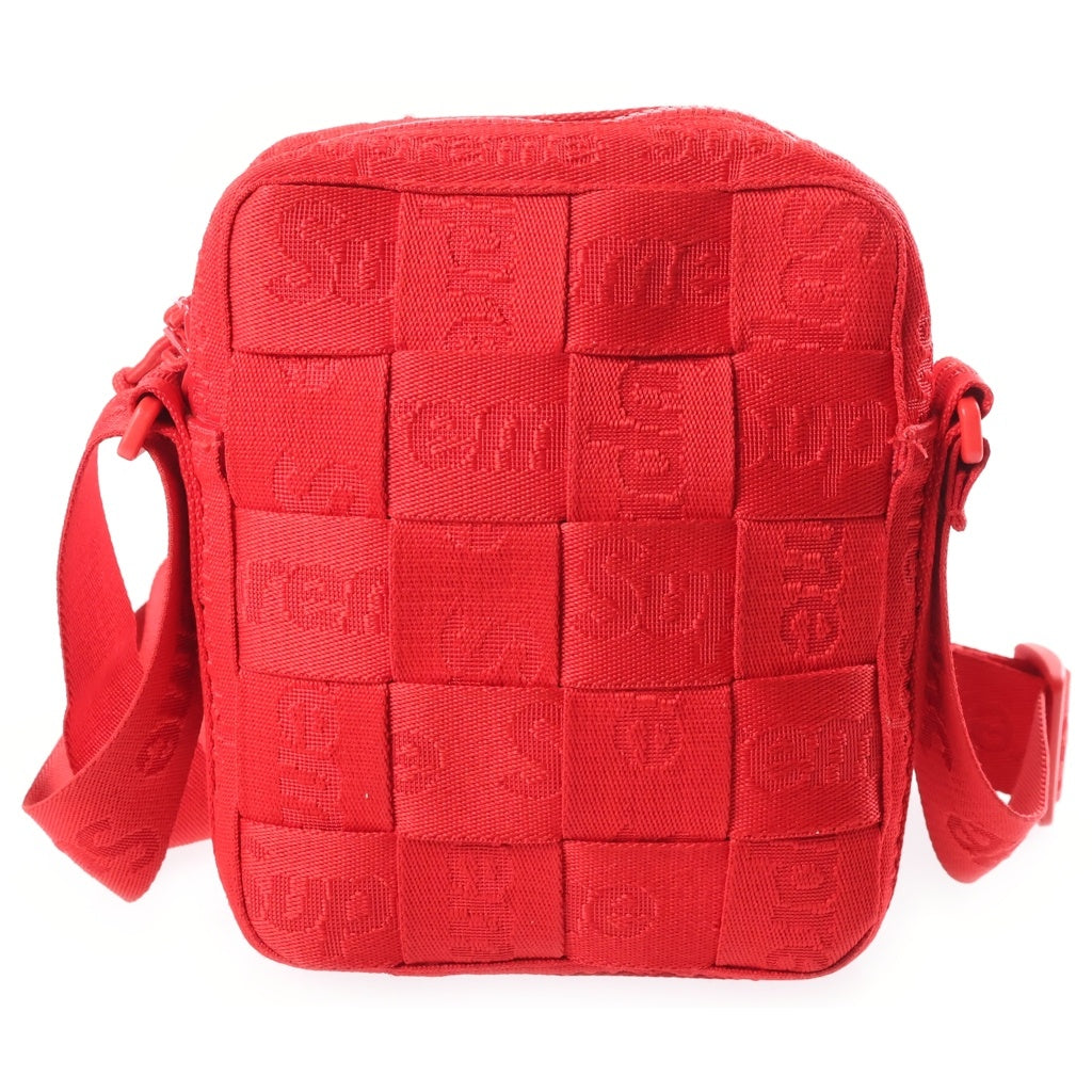 SUPREME(シュプリーム) 23SS Woven Shoulder Bag ショルダーバッグ レッド