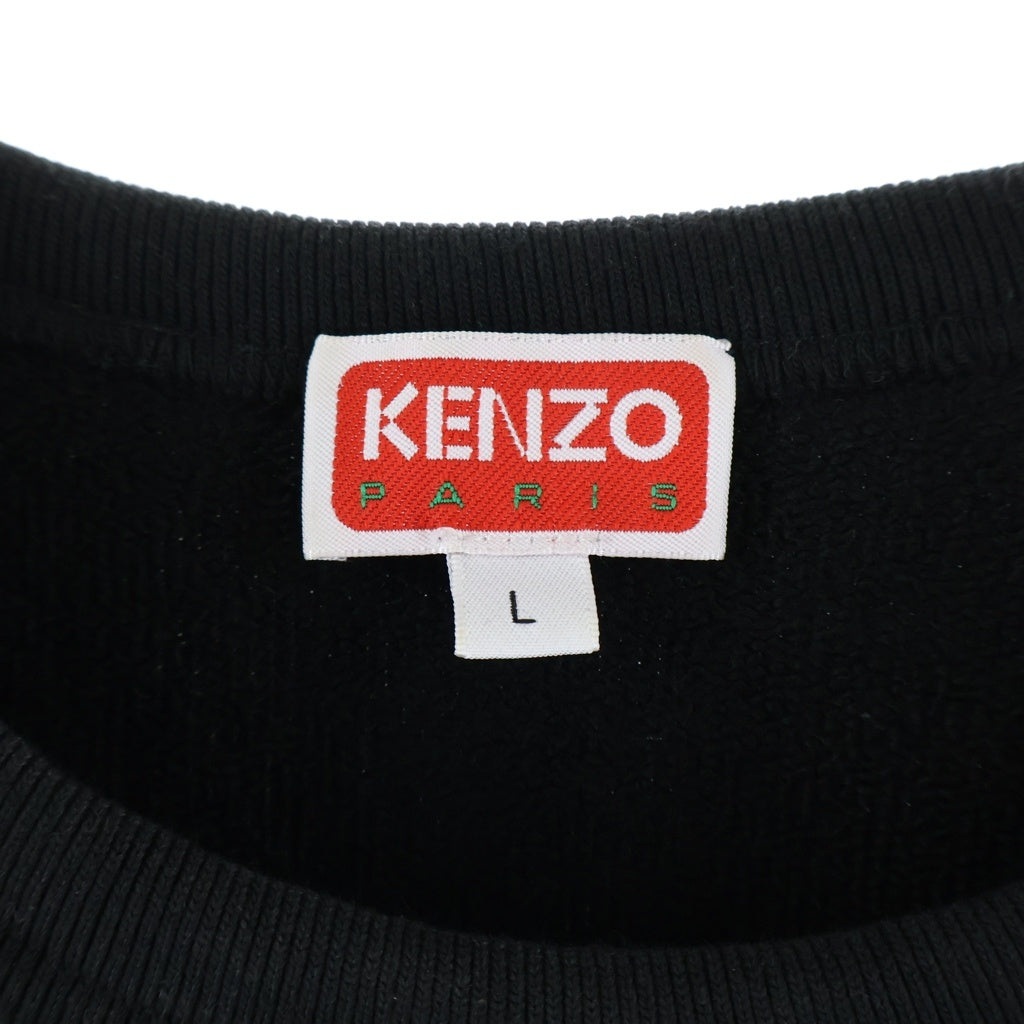 KENZO(ケンゾー) LUCKY TIGER ラッキータイガー クルーネックトレーナー スウェット ブラック FE68SW1064MF