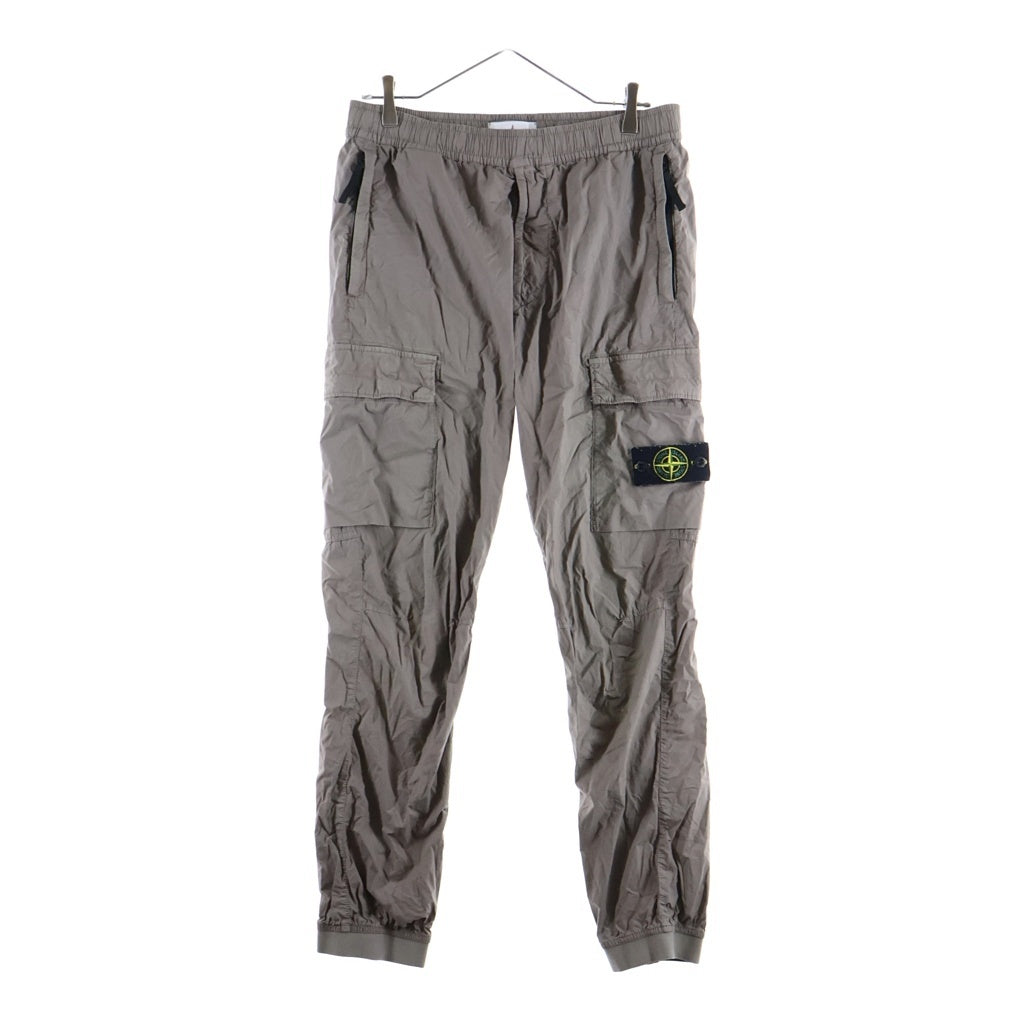 STONE ISLAND(ストーンアイランド) 24SS PANTALONE REGULAR TAPERED カーゴパンツグレー 801531303