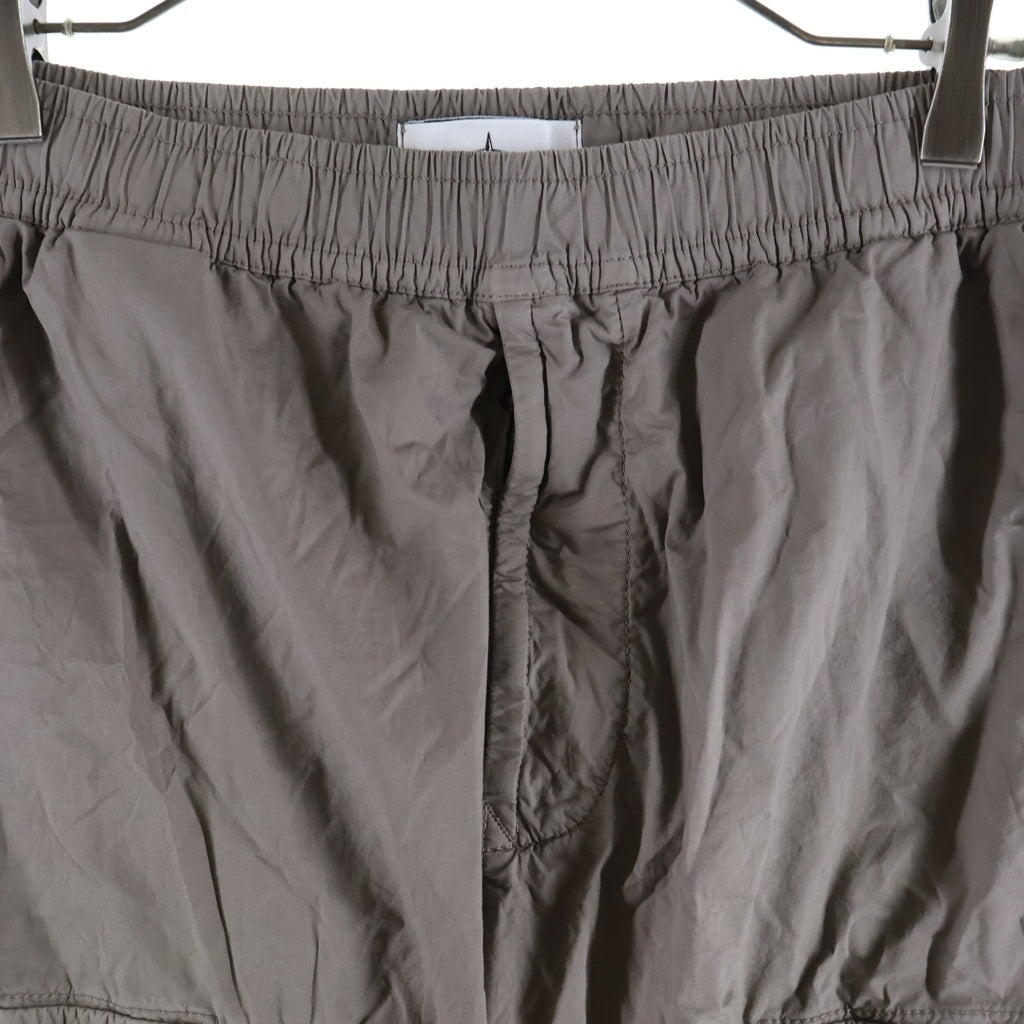 STONE ISLAND(ストーンアイランド) 24SS PANTALONE REGULAR TAPERED カーゴパンツグレー 801531303