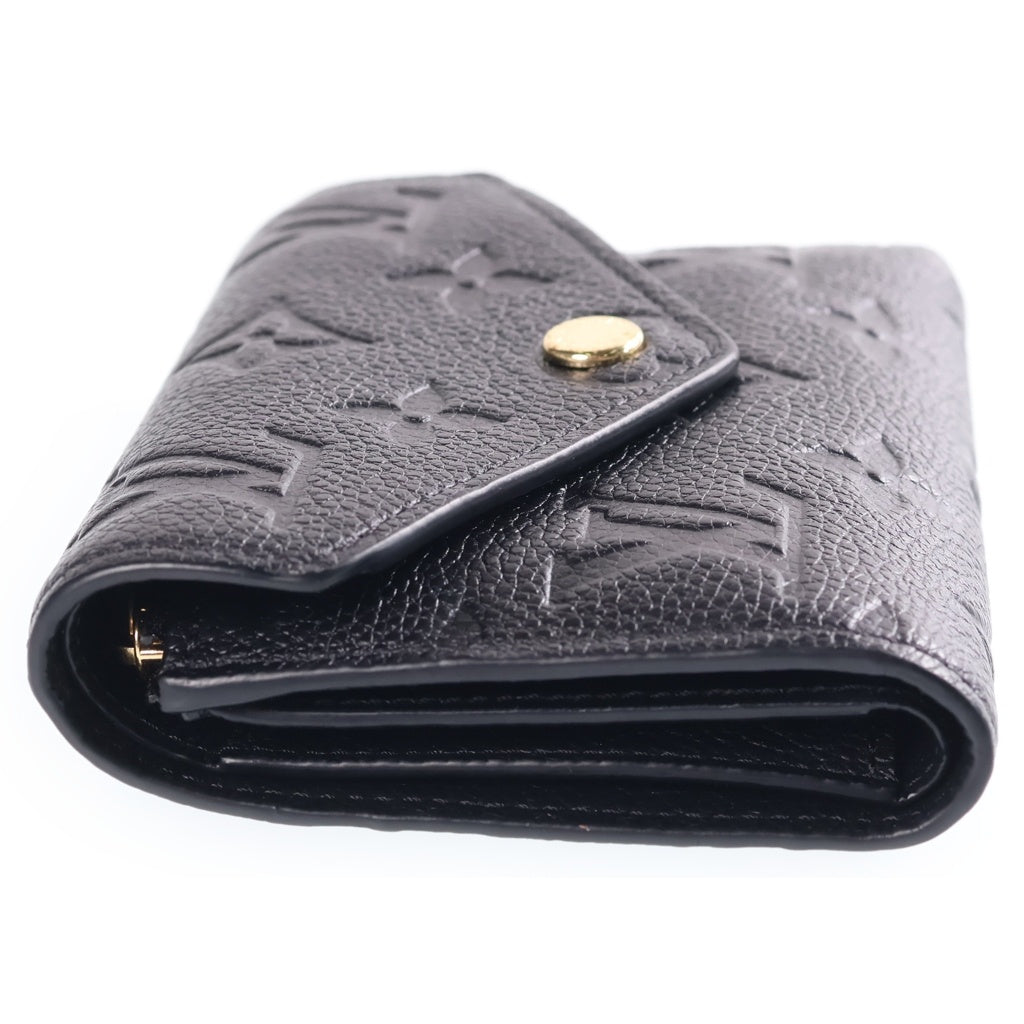 LOUIS VUITTON(ルイヴィトン) PORTEFEUILLE VICTORINE モノグラム ポルトフォイユ ヴィクトリーヌ ウォレット 三つ折り財布 ブラック M64060 レディース