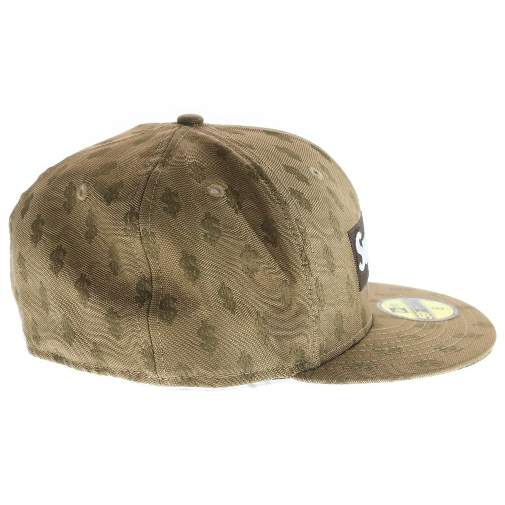 SUPREME(シュプリーム) 18SS ×NEW ERA Monogram Box Logo ニューエラ モノグラム ボックスロゴ 6パネルキャップ 帽子 ブラウン