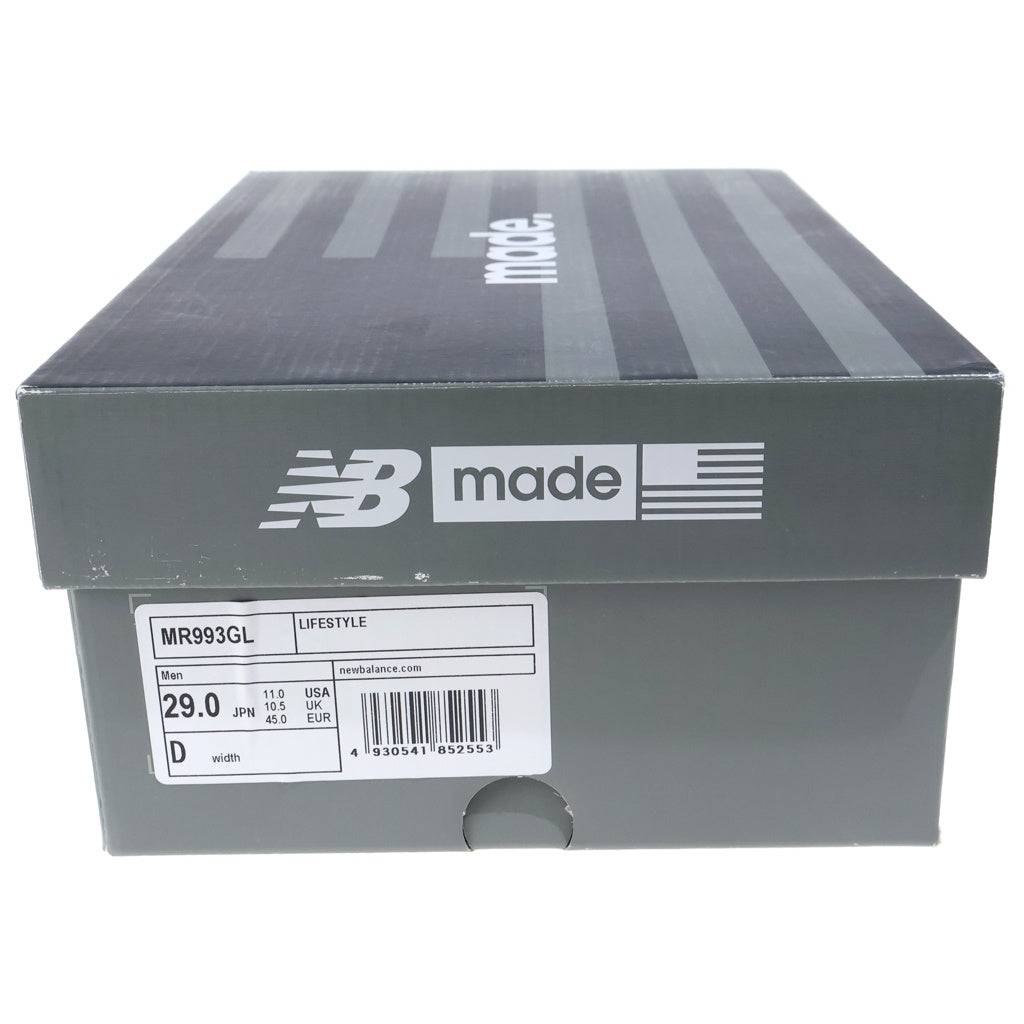 New Balance(ニューバランス) 993 GRAY ローカットスニーカー グレー US11/29.0cm MR993GL