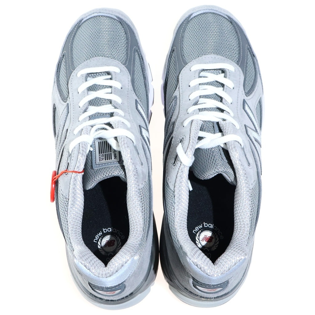 New Balance(ニューバランス) 990V4 GRAY SILVER ローカットスニーカー グレー US11/29.0cm U990GR4