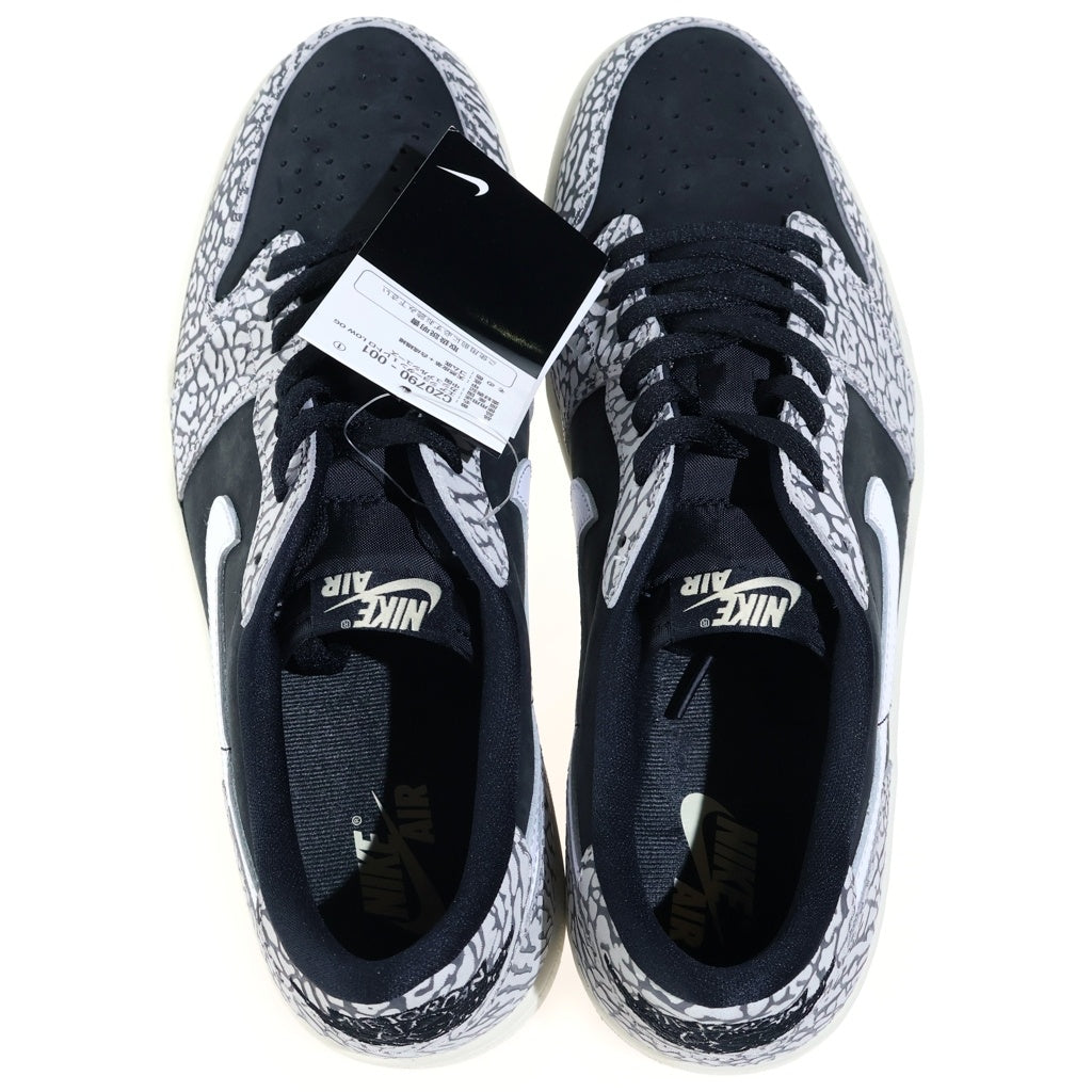 NIKE(ナイキ) AIR JORDAN 1 RETRO LOW OG BLACK CEMENT CZ0790-001 エアジョーダン1 レトロ ブラックセメント ローカットスニーカー グレー/ブラック US12/30.0cm