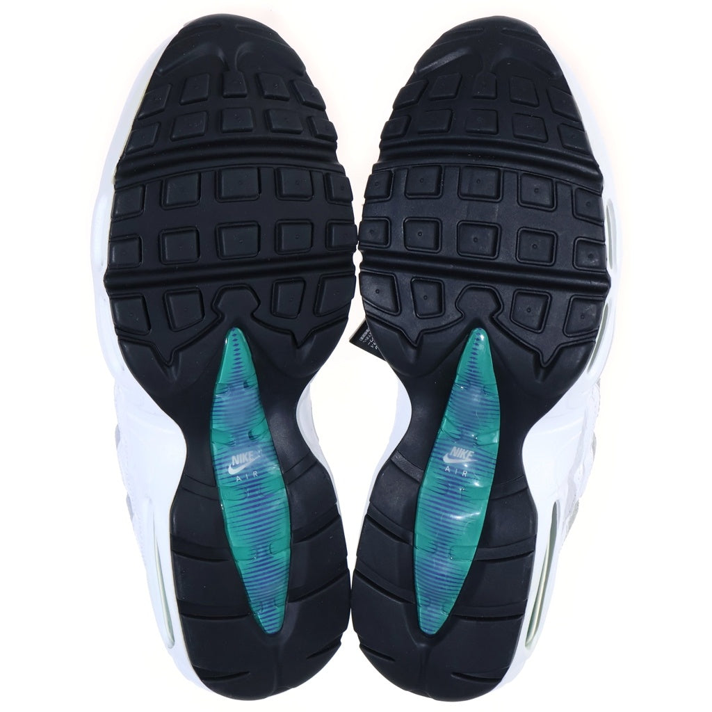 NIKE(ナイキ) AIR MAX 95 GRAPE SNAKESKIN AO2450-101 エアマックス95 グレープ スネークスキン/グレープグラデ ローカットスニーカー ホワイト/グレー US12/30.0cm