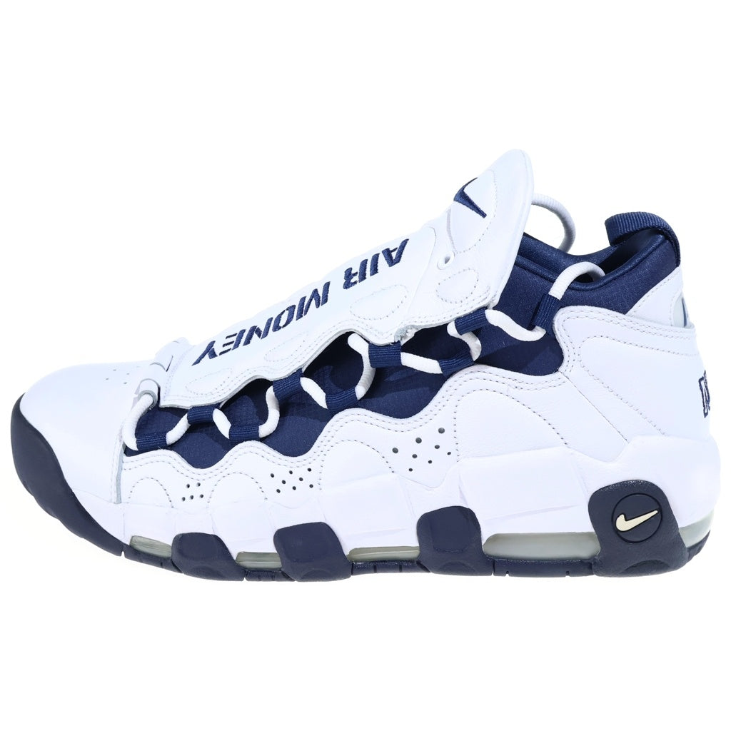 NIKE(ナイキ) AIR MORE MONEY NYC AR5401-100 エアモアマネー ハイカットスニーカー ホワイト/ネイビー US11/29.0cm