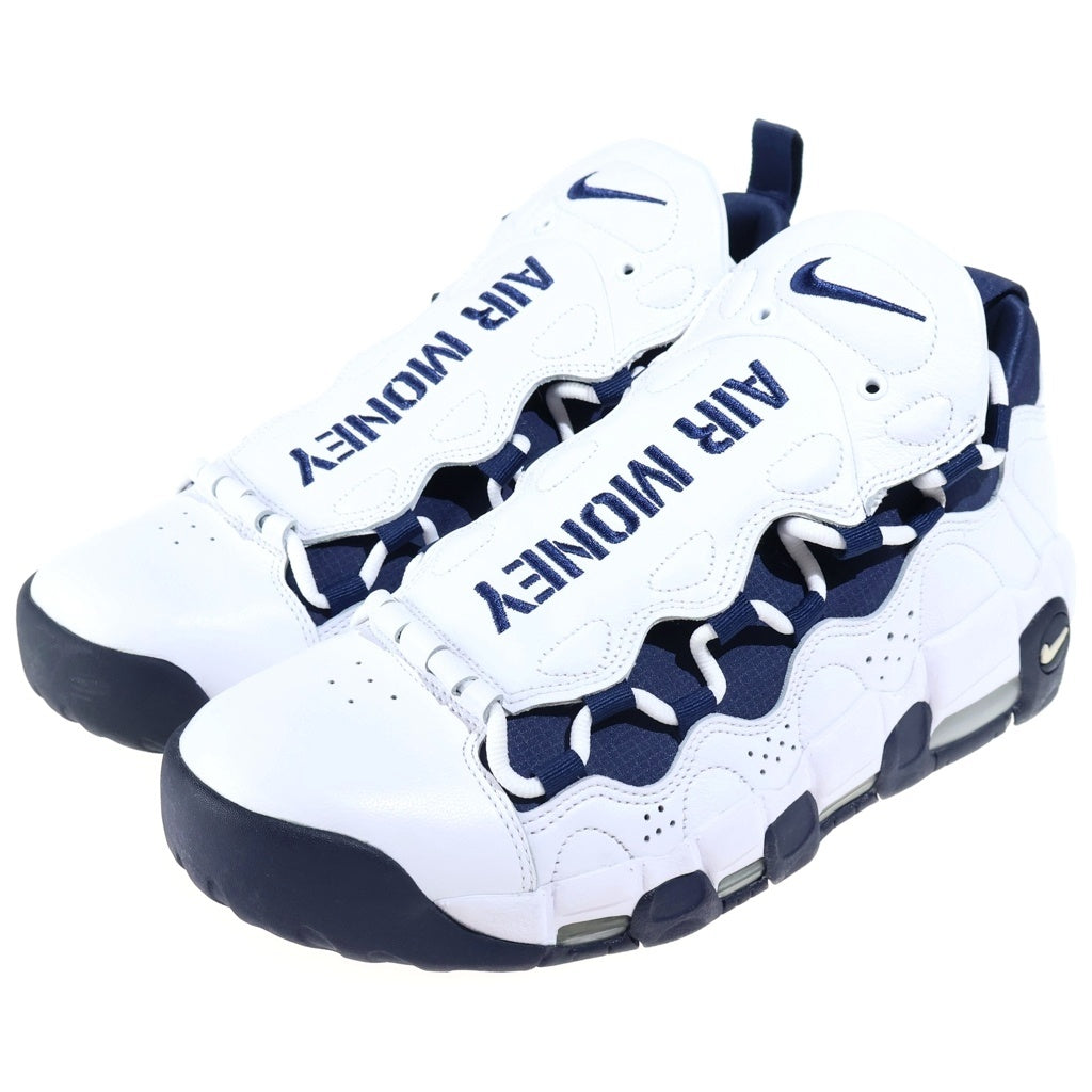 NIKE(ナイキ) AIR MORE MONEY NYC AR5401-100 エアモアマネー ハイカットスニーカー ホワイト/ネイビー US11/29.0cm