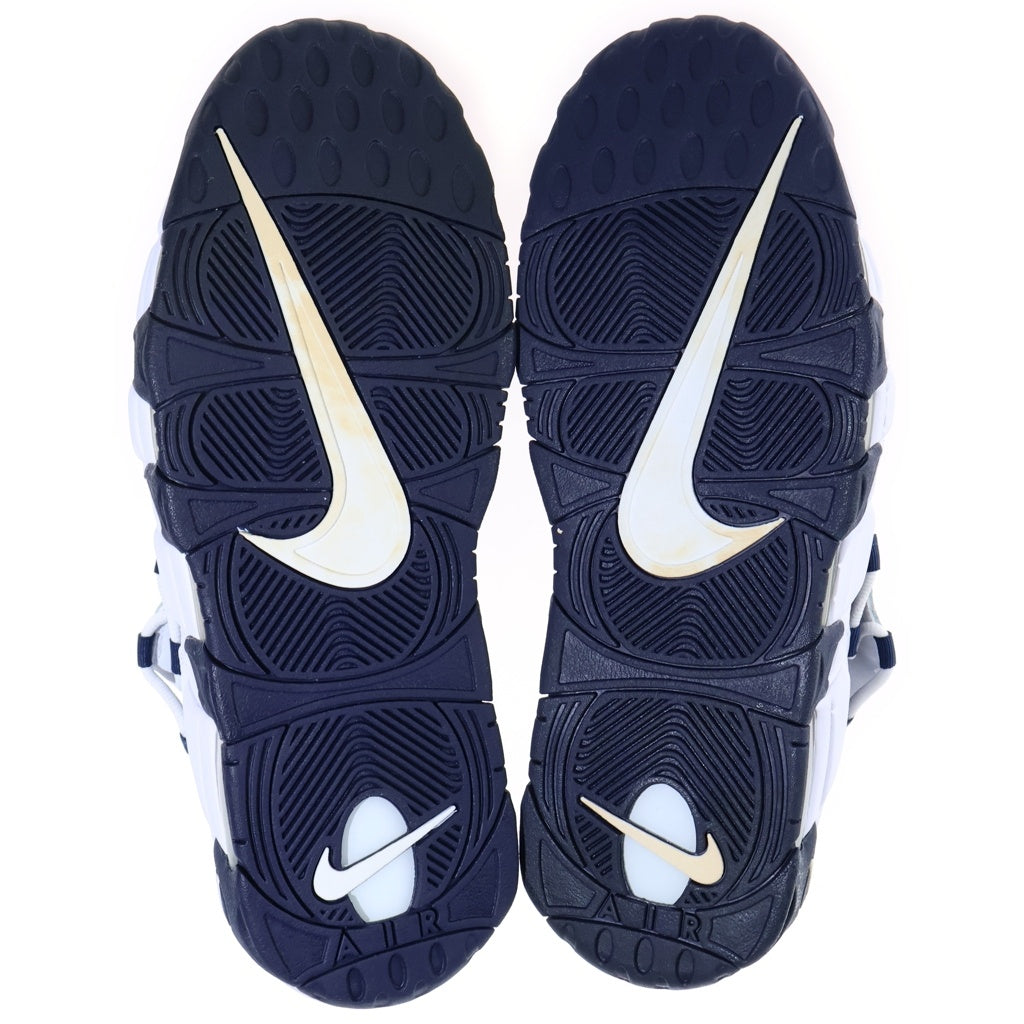 NIKE(ナイキ) AIR MORE MONEY NYC AR5401-100 エアモアマネー ハイカットスニーカー ホワイト/ネイビー US11/29.0cm