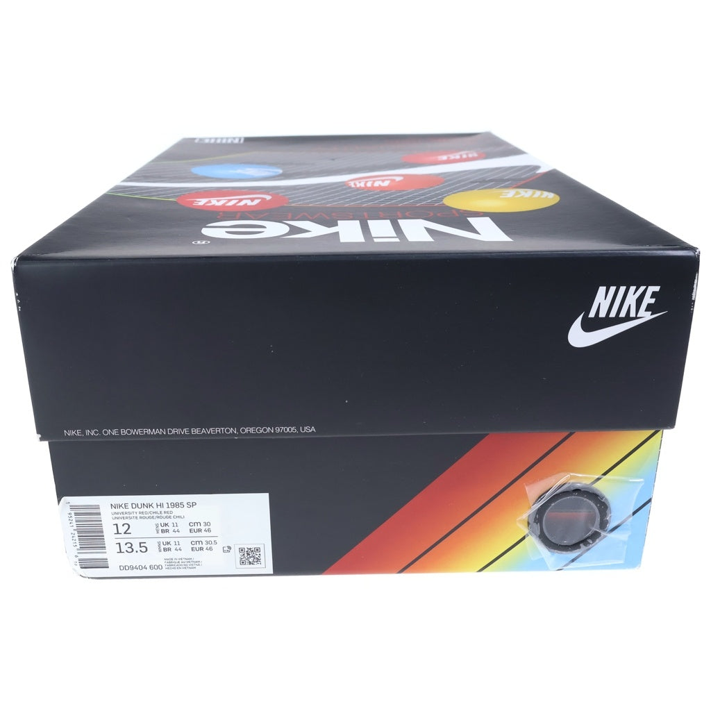 NIKE(ナイキ) DUNK HI 1985 SP RED ACID WASH DD9404-600 ダンク レッドアシッドウォッシュ ハイカットスニーカー グレー/レッド US12/30.0cm