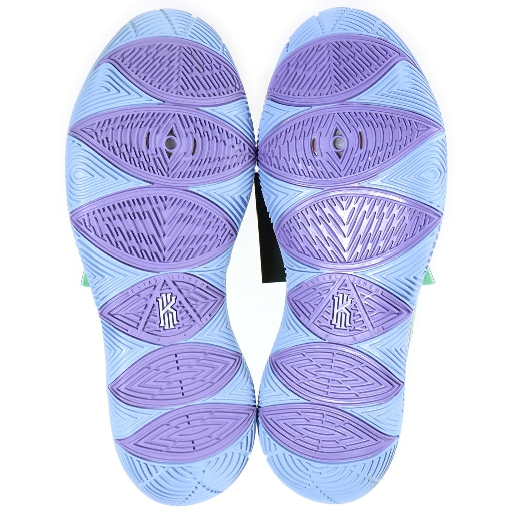 NIKE(ナイキ) ×SpongeBob SquarePants Kyrie 5 SBSP EP スポンジボブ カイリー5 ミドルカットスニーカー グリーン/ブルー US12/30cm CJ6950-300