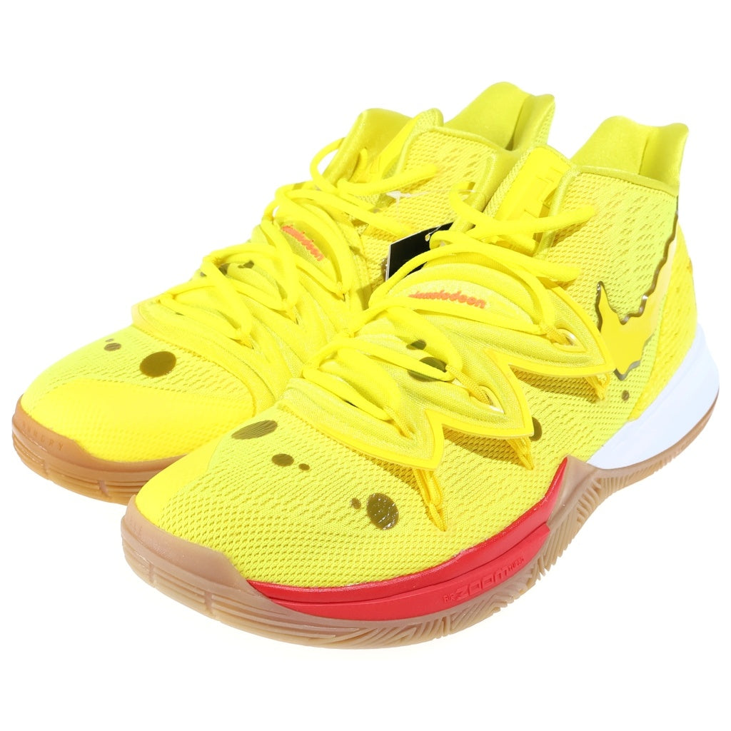 NIKE(ナイキ) ×SpongeBob SquarePants Kyrie 5 SBSP EP スポンジボブ カイリー5 ミドルカットスニーカー イエロー US12/30cm CJ6950-700
