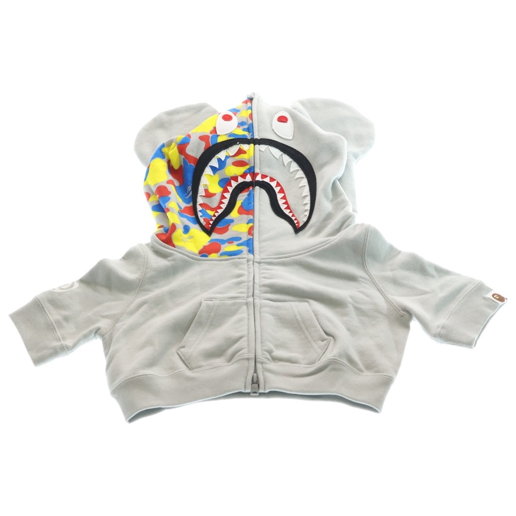 BE@RBRICK(ベアブリック) × A BATHING APE 1000% 30TH ANNIVESARY SHARK HOODIE 30周年 シャーク フーディー ベアブリック フィギュア 人形 インテリア マルチカラー
