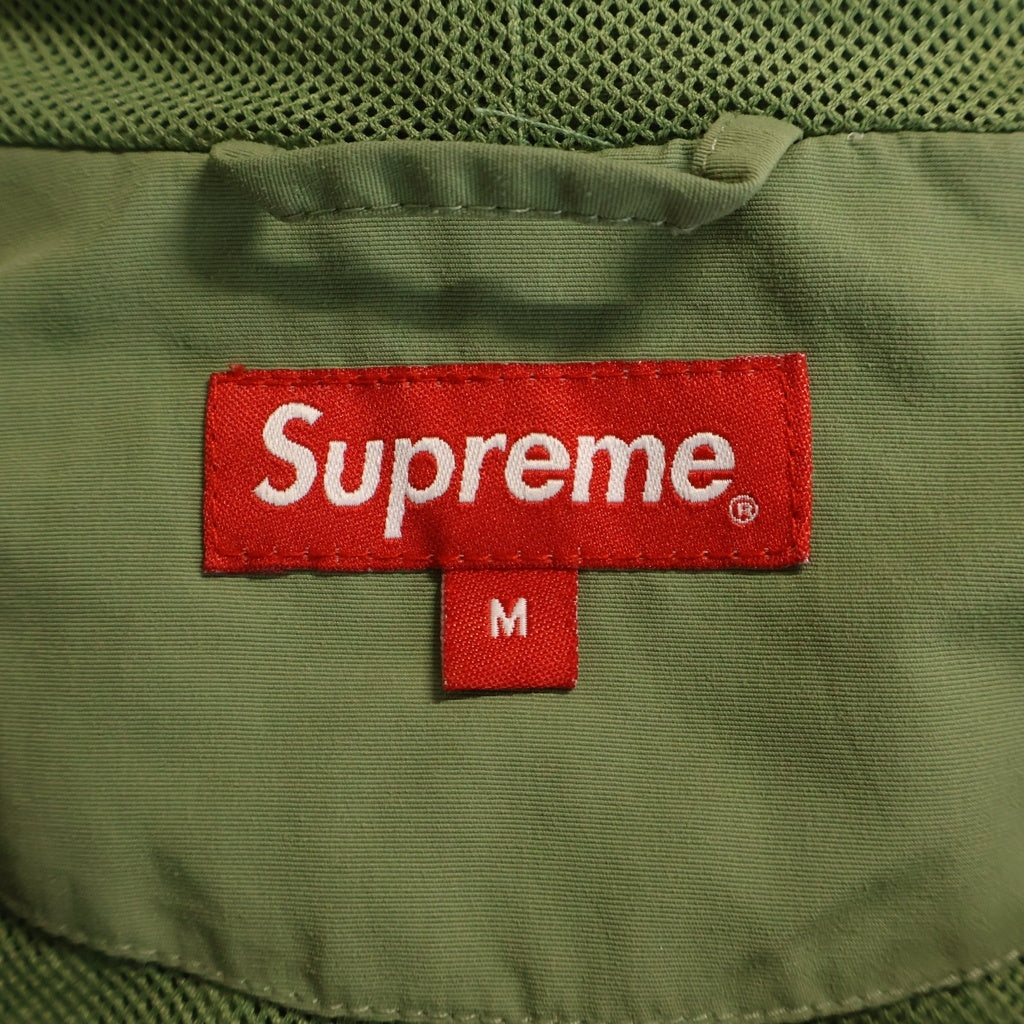 SUPREME(シュプリーム) 22SS×AOI Glow-in-the-Dark Track Jacket 葵産業 アオイ グロウ イン ザ ダーク ジップアップ トラックジャケット カーキ