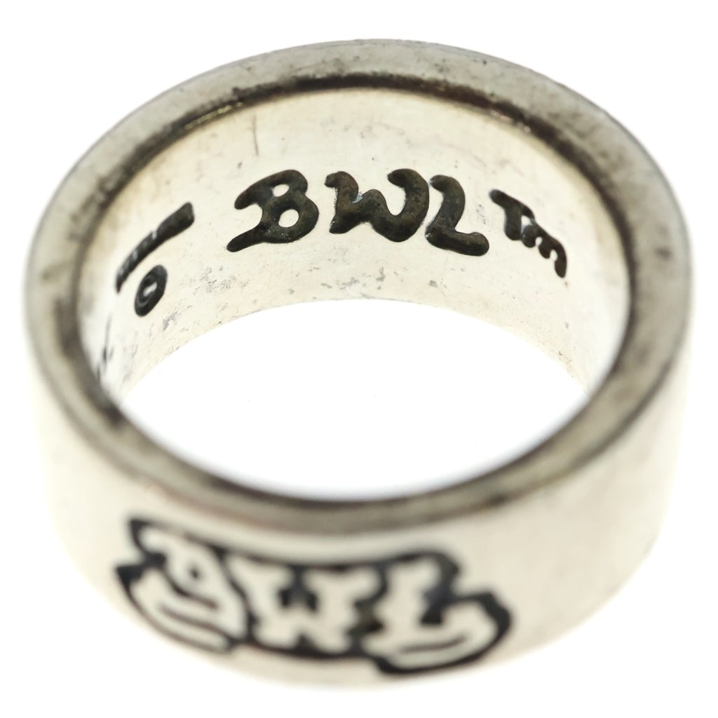 Bill Wall Leather/BWL(ビルウォールレザー) BWL ワイドロゴ リング シルバー