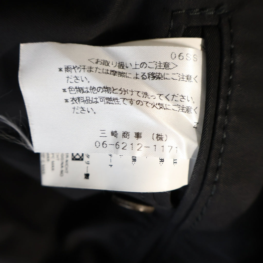 DSQUARED2(ディースクエアード) フックラペル コットンテーラードジャケット ブラック 71 BN013